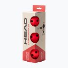 Míčky na pickleball HEAD 3B Championship 26 3 ks red