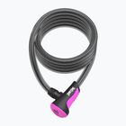 Zámek na kolo OnGuard Neon 8162PN black/pink
