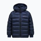 Pánská péřová bunda Peak Performance Tomic Insulated Hood Jacket blue shadow