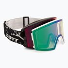 Lyžařské brýle SCOTT React Light Sensitive granite black/white/amp red chrome