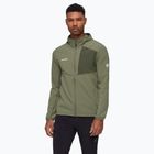 Pánská trekingová mikina Mammut Madris Light ML Hooded marsh