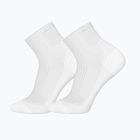Ponožky Mammut Multisport Quarter Socks 2 pack white/white