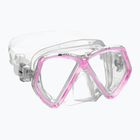 Dětská šnorchlovací maska Mares Zephir JR pink/clear