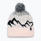 Čepice Black Diamond Tom Pom off white/black