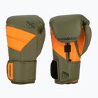 Boxerské rukavice Hayabusa T3 green/orange