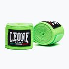 Boxerské bandáže Leone 1947 Hand Wraps 350 cm fluorescent green/fluorescent green