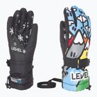Dětské snowboardové rukavice Level Junior pk rainbow