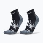 Pánské ponožky UYN Trekking Approach Low Cut 2 pack black/grey