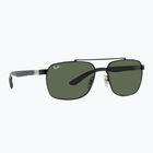 Sluneční brýle Ray-Ban RB3701 black/dark green