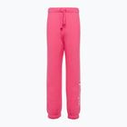 Dětské kalhoty Champion Legacy Elastic Cuff tmavě růžové