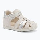 Dětské sandály Geox Macchia white/silver
