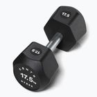 Činka Centr Urethane Dumbbell Centr x Hyrox 17,5 kg black