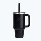 Termohrnek Hydro Flask Travel Tumbler Clear Lid black