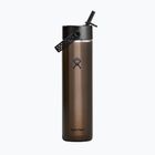 Termo láhev Hydro Flask Lightweight Wide Flex Straw 710 ml obsidian