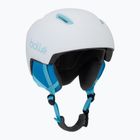 Dětská lyžařská helma Bollé Atmos Youth white/blue matte