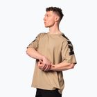 Pánské sportovní  tričko NEBBIA Lifting Club light brown