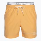 Pánské plavecké šortky Calvin Klein Medium Double WB buff orange