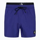Pánské plavecké šortky Calvin Klein Medium Double WB midnight lagoon