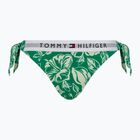 Spodní díl plavek Tommy Hilfiger Cheeky Side Tie Bikini Print vintage tropical olympic green