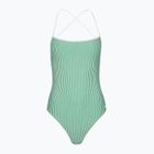 Dámské jednodílné plavky Tommy Hilfiger Straight One Piece seersucker radiant green/white