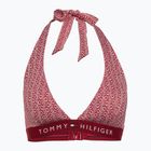 Horní díl plavek Tommy Hilfiger Halter Rp Print floral stripe regatta red