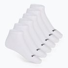 Pánské ponožky SKECHERS Non Terry Low Cut 6 párů white traditional
