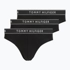 Pánské slipy Tommy Hilfiger Cotton Brief 3 balení černá/černá/černá
