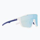 Sluneční brýle Red Bull SPECT Kraft white/smoke with blue mirror