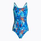 Dámské jednodílné plavky Funkita Diamond Back One Piece paint press