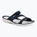 Dámské nazouváky Crocs Swiftwater Sandal navy/white