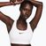 Sportovní podprsenka Nike Swoosh Medium Support white/stone mauve/black