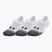 Ponožky Under Armour Performance Tech Ultra Low  3 páry white/white/jet gery