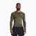 Under Armour pánské tréninkové tričko s dlouhým rukávem Ua HG Armour Comp LS marine od green/white