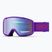 Lyžařské brýle Smith Tribute S1 fresh purple/blue sensor mirror antifog