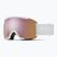 Lyžařské brýle Smith Squad S2 white vapor/chromapop everyday rose gold mirror