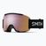 Lyžařské brýle Smith Squad S2 black/chromapop everyday rose gold mirror