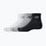 Ponožky New Balance Performance Basic Ankle 3 pairs white/silver metallic