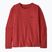 Dámské tričko Longsleeve Patagonia P-6 Logo Responsibili-Tee potters red