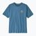 Pánské trekové tričko Patagonia Great Waves Responsibili Tee shore blue