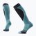 Dámské lyžařské ponožky Smartwool Ski Targeted Cushion OTC dusty teal