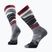 Ski ponožky Smartwool Ski Full Cushion Midnight Ski Pattern OTC středně šedé