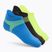 Pánské ponožky Under Armour Dry Run Lite No Show 3 páry blue atlantis/black/reflective