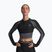 Dámské tréninkové tričko Longsleeve Under Armour HeatGear Rib 1/4 Zip black/castlerock/white
