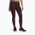 Dámské tréninkové legíny Under Armour ColdGear Textured dark maroon/fuchsia dusk/white