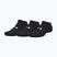 Pánské ponožky Under Armour Performance Cotton NS 3 pairs ultimate black/ultimate black/white