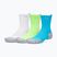 Ponožky Under Armour Velociti Run Cushion 3 pairs capri/capri,reflective