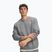 Pánská mikina Under Armour Rival Fleece Crew castlerock light heather/white