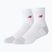 Ponožky New Balance Active Premium Crew Quarter 2 pairs white