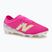 Dětské kopačky New Balance Furon Team V8 FG pink heat/sea salt/gold metallic