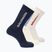 Ponožky Salomon Everyday Crew 3 pairs spellbound/vanilla ice/lunar rock
